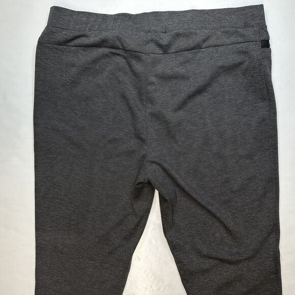 Soft Surroundings Skinny Ankle Pants PL Petite Large Gray Knit Stirrup Option - Picture 9 of 11